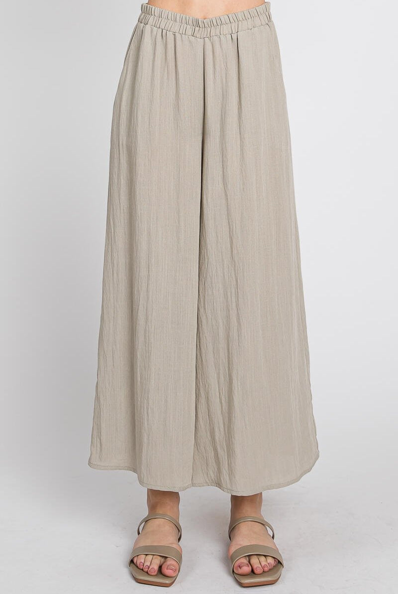 Pecconic Bay Wide Leg Pants-Pants-Vixen Collection, Day Spa and Women's Boutique Located in Seattle, Washington