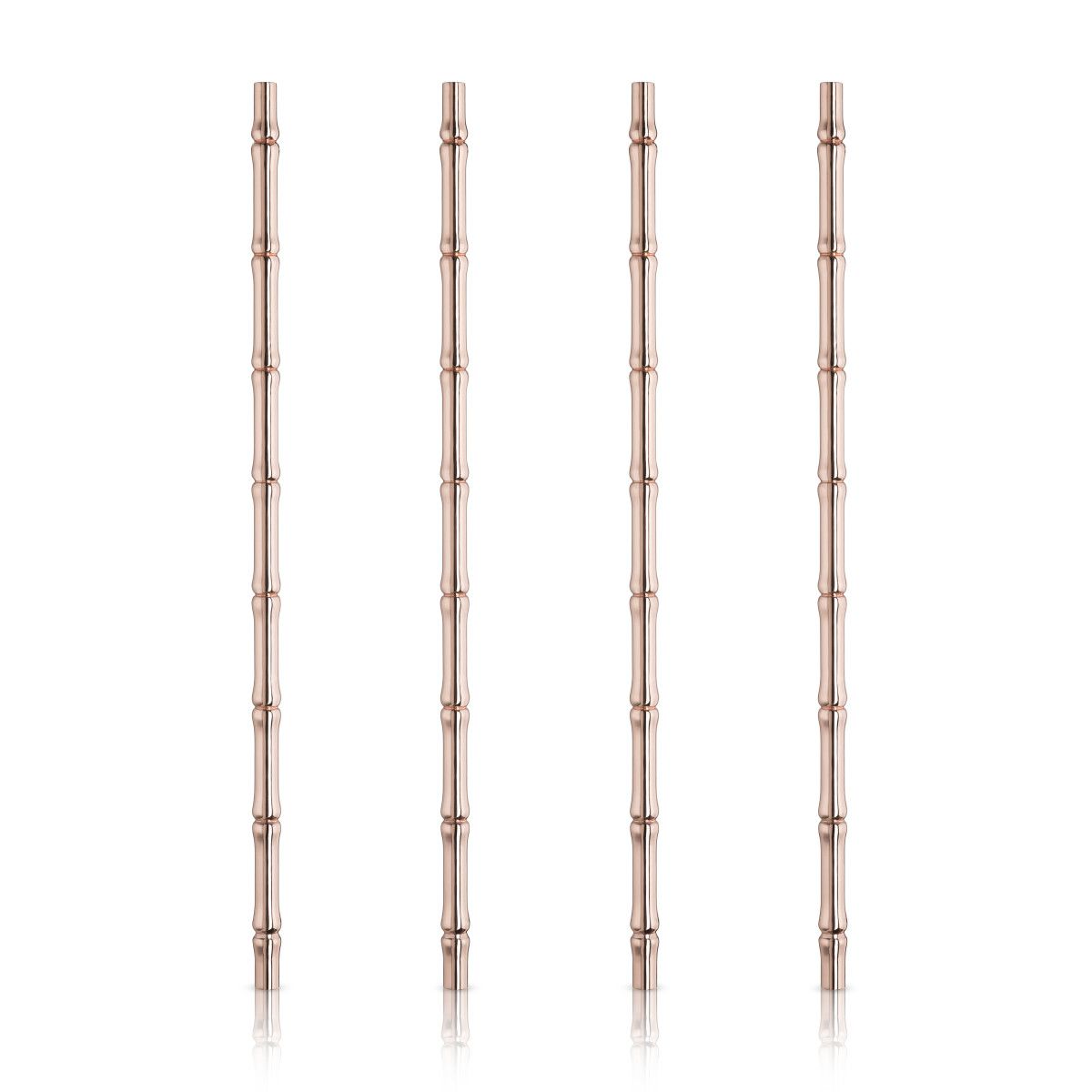 Bamboo Copper Straws-Drinkware-Vixen Collection, Day Spa and Women's Boutique Located in Seattle, Washington