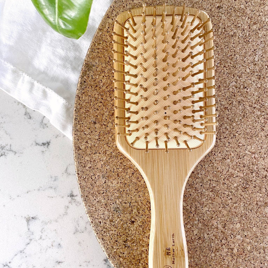 Bamboo Paddle Hairbrush-Hair Care-Vixen Collection, Day Spa and Women's Boutique Located in Seattle, Washington