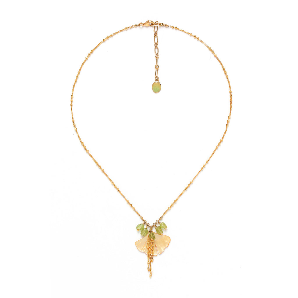 Small Leaf Necklace-Necklaces-Vixen Collection, Day Spa and Women's Boutique Located in Seattle, Washington