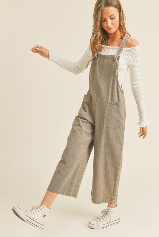Boho Vibes Cotton Jumpsuit-Jumpsuits-Vixen Collection, Day Spa and Women's Boutique Located in Seattle, Washington