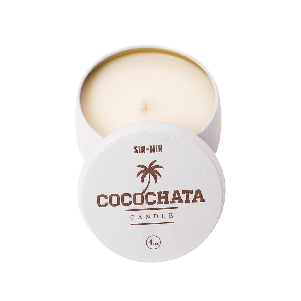 Cocochata Candles - 4 oz (Coconut + Vanilla & Cinnamon)-Candles-Vixen Collection, Day Spa and Women's Boutique Located in Seattle, Washington