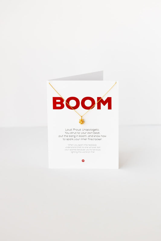CheekyBoom Necklace Card-Necklaces-Vixen Collection, Day Spa and Women's Boutique Located in Seattle, Washington