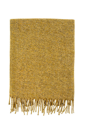 Adair Wool Blend Throw, Olive-Throw Blankets-Vixen Collection, Day Spa and Women's Boutique Located in Seattle, Washington