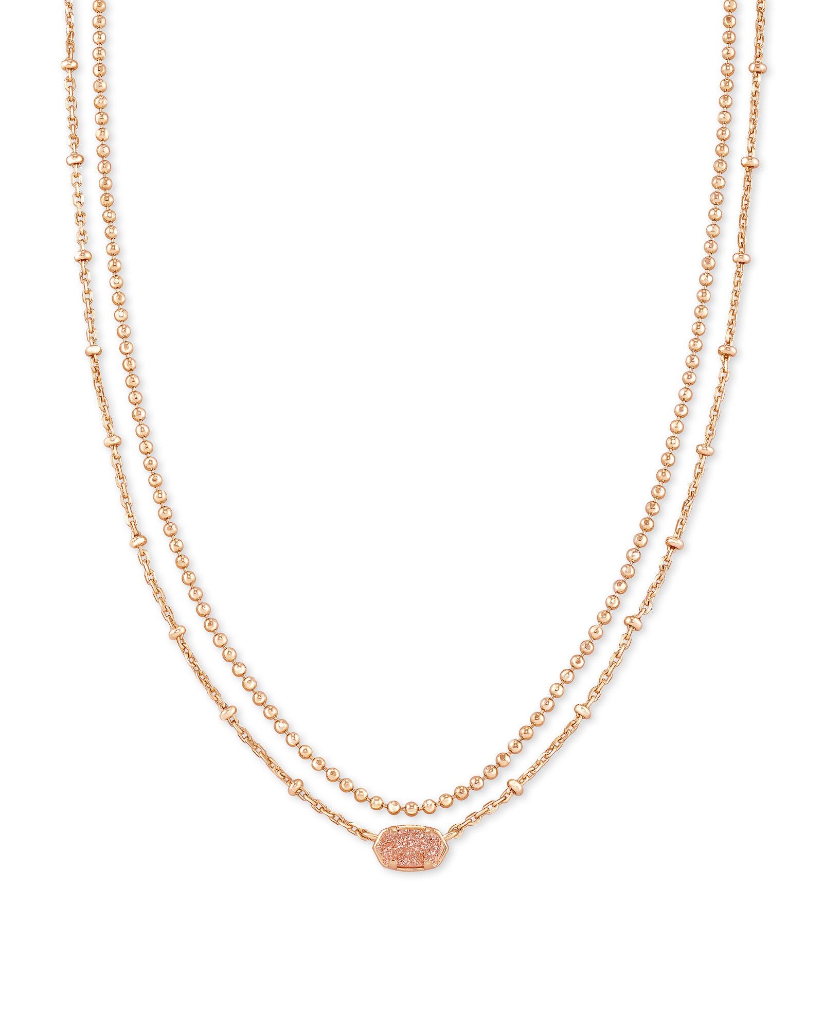 Emilie Multi Strand Necklace-Necklaces-Vixen Collection, Day Spa and Women's Boutique Located in Seattle, Washington