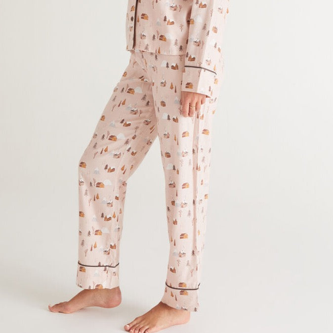 Sleep All Day Mountain PJ Set-Loungewear Set-Vixen Collection, Day Spa and Women's Boutique Located in Seattle, Washington