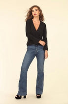 Bella Top, Onyx-Long Sleeves-Vixen Collection, Day Spa and Women's Boutique Located in Seattle, Washington