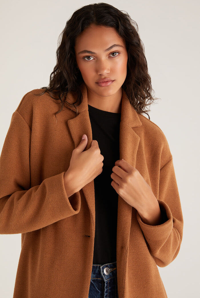 Mason Coat, Camel-Coats-Vixen Collection, Day Spa and Women's Boutique Located in Seattle, Washington