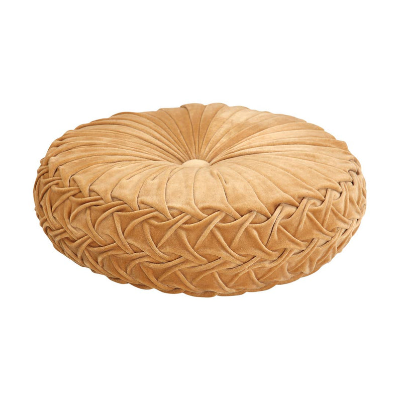 Velvet Round Handmade Pillow-Pillows-Vixen Collection, Day Spa and Women's Boutique Located in Seattle, Washington