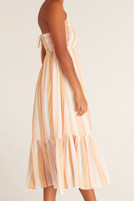 Stripe Jazmin Maxi Dress-Dresses-Vixen Collection, Day Spa and Women's Boutique Located in Seattle, Washington