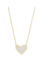 Ari Heart Pendant Necklace-Necklaces-Vixen Collection, Day Spa and Women's Boutique Located in Seattle, Washington