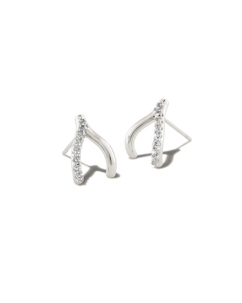 Wishbone Studs-Earrings-Vixen Collection, Day Spa and Women's Boutique Located in Seattle, Washington