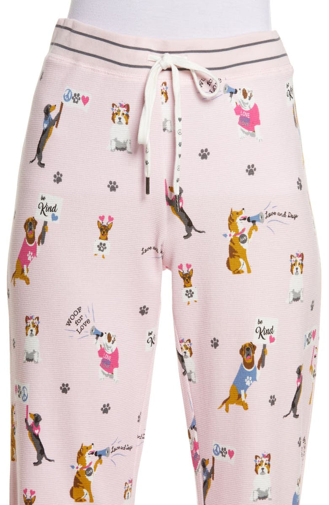 Woof Love Pant-Loungewear Bottoms-Vixen Collection, Day Spa and Women's Boutique Located in Seattle, Washington