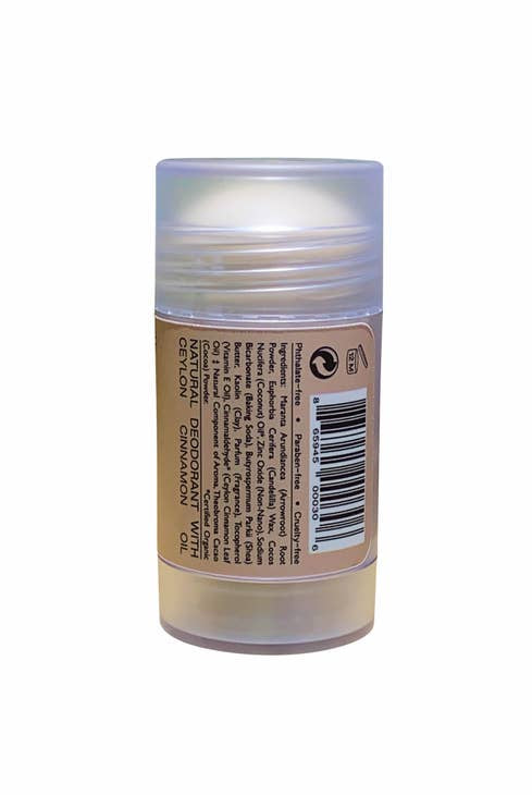 Natural Deodorant - Aluminum-Free (Sweet Cinnamon + Vanilla)-Beauty-Vixen Collection, Day Spa and Women's Boutique Located in Seattle, Washington