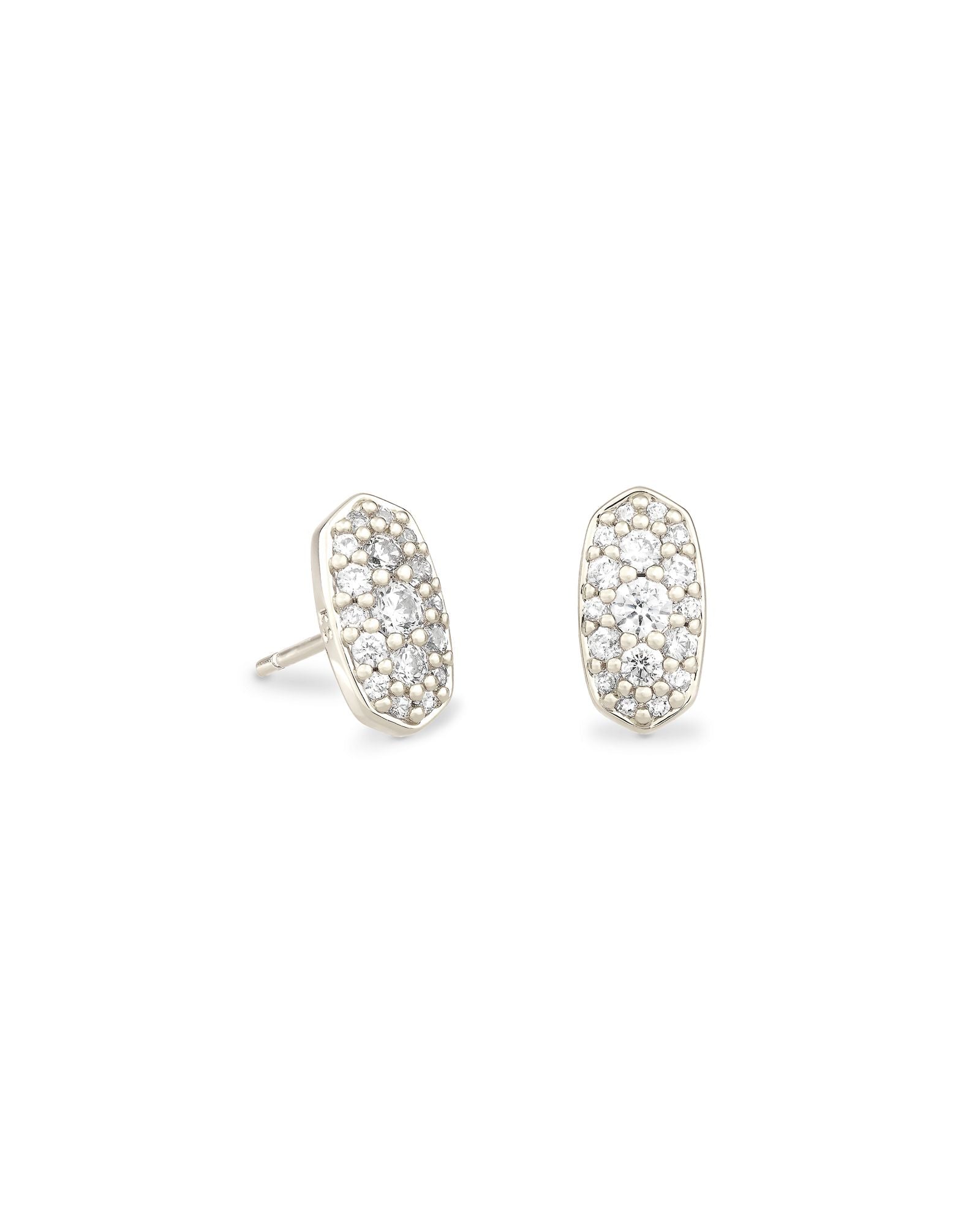 Grayson Crystal Stud Earrings-Earrings-Vixen Collection, Day Spa and Women's Boutique Located in Seattle, Washington