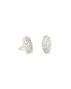 Grayson Crystal Stud Earrings-Earrings-Vixen Collection, Day Spa and Women's Boutique Located in Seattle, Washington