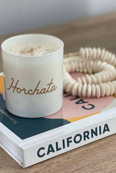 Horchata Candle - 10oz (Sweet Cinnamon + Vanilla)-Candles-Vixen Collection, Day Spa and Women's Boutique Located in Seattle, Washington