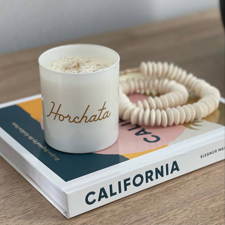 Horchata Candle - 10oz (Sweet Cinnamon + Vanilla)-Candles-Vixen Collection, Day Spa and Women's Boutique Located in Seattle, Washington