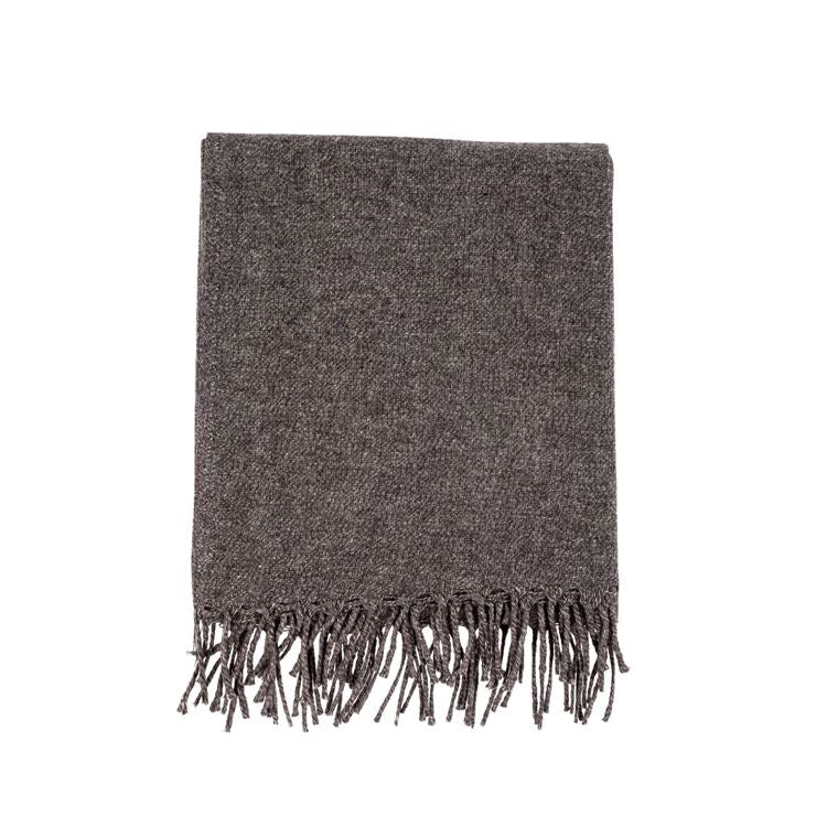 Adair Wool Blend Throw, Purple/Grey-Throw Blankets-Vixen Collection, Day Spa and Women's Boutique Located in Seattle, Washington