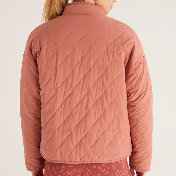 On-The-Go Reversible Jacket, Pink Cedar-Outerwear-Vixen Collection, Day Spa and Women's Boutique Located in Seattle, Washington