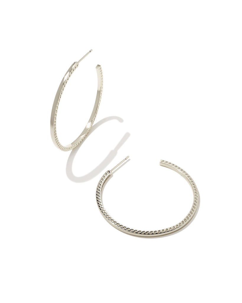 Sylvie Hoop Earrings-Earrings-Vixen Collection, Day Spa and Women's Boutique Located in Seattle, Washington