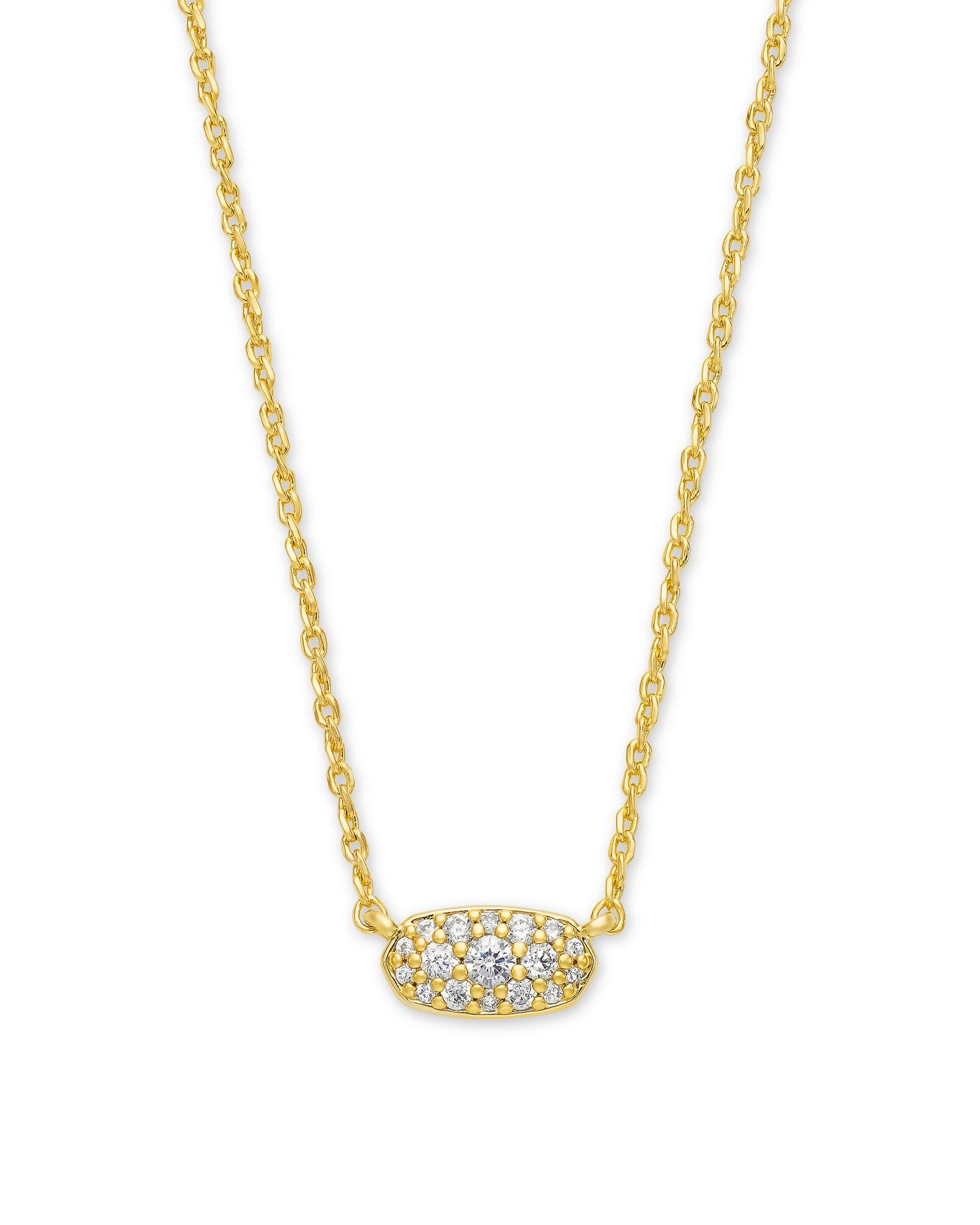 Grayson Crystal Pendant Necklace-Necklaces-Vixen Collection, Day Spa and Women's Boutique Located in Seattle, Washington