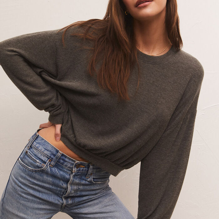 Hello, Caro Top-Long Sleeves-Vixen Collection, Day Spa and Women's Boutique Located in Seattle, Washington