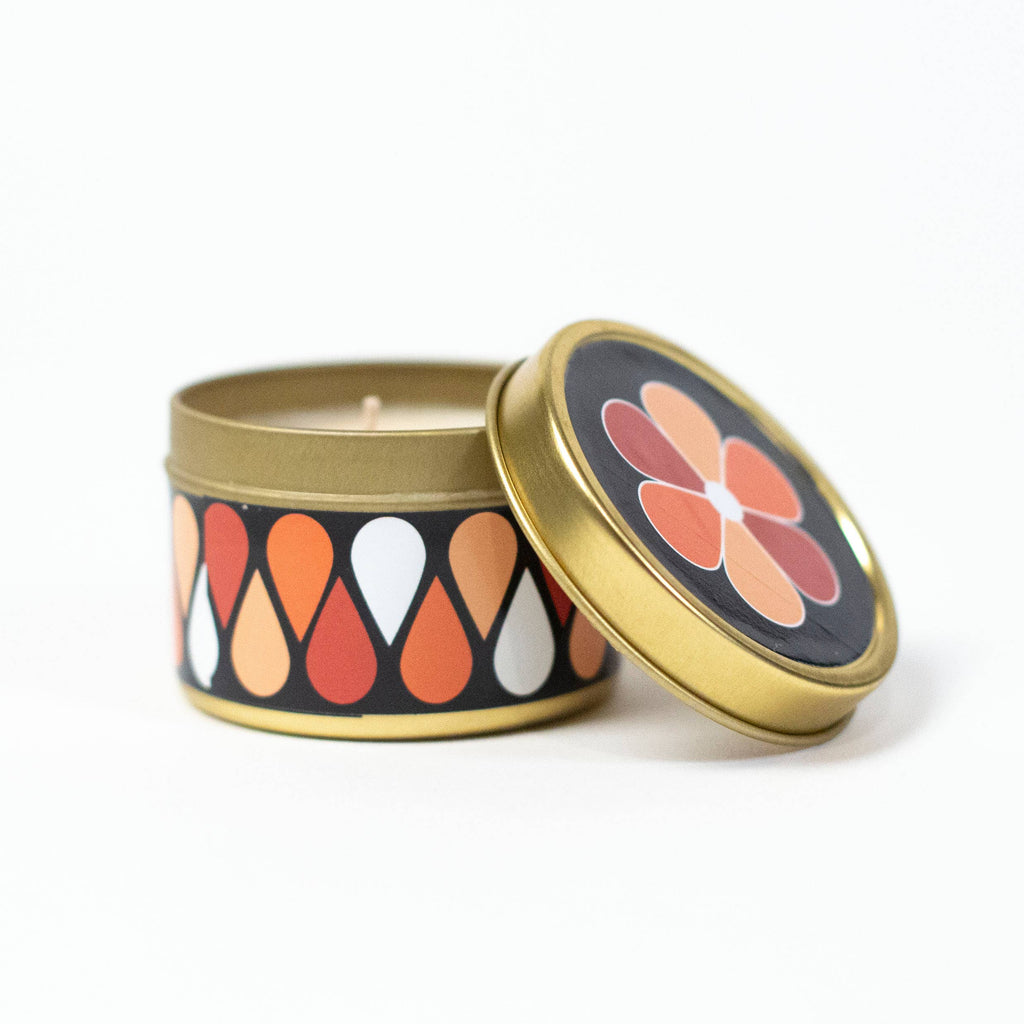 Retro Tin Travel Candle-Candles-Vixen Collection, Day Spa and Women's Boutique Located in Seattle, Washington