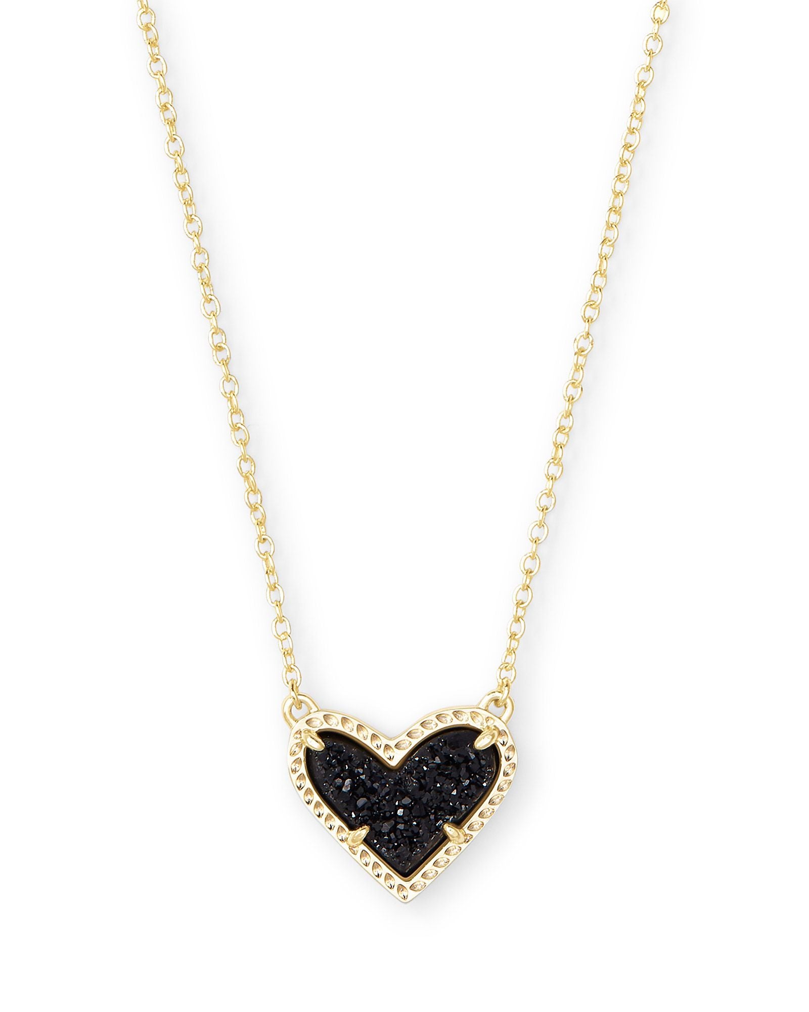 Ari Heart Pendant Necklace-Necklaces-Vixen Collection, Day Spa and Women's Boutique Located in Seattle, Washington