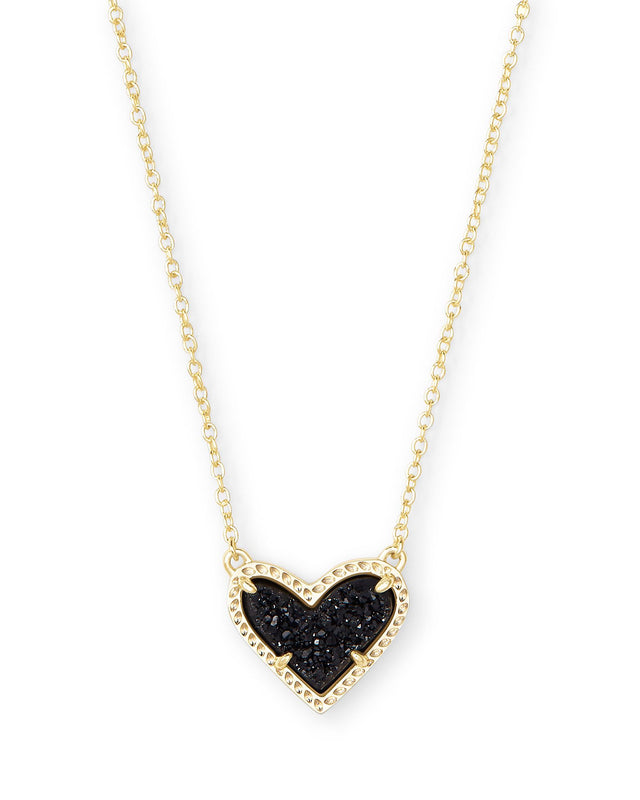 Ari Heart Pendant Necklace-Necklaces-Vixen Collection, Day Spa and Women's Boutique Located in Seattle, Washington