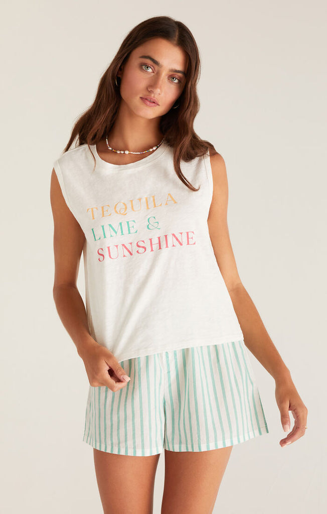 Venice Tequila Tank-Loungewear Tops-Vixen Collection, Day Spa and Women's Boutique Located in Seattle, Washington