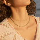 5 Disc Choker-Necklaces-Vixen Collection, Day Spa and Women's Boutique Located in Seattle, Washington