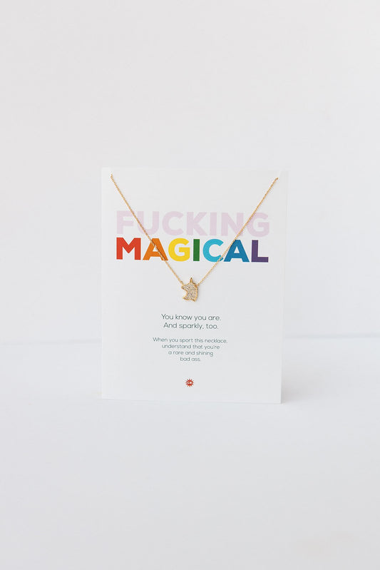 CheekyBoom Necklace Card-Necklaces-Vixen Collection, Day Spa and Women's Boutique Located in Seattle, Washington