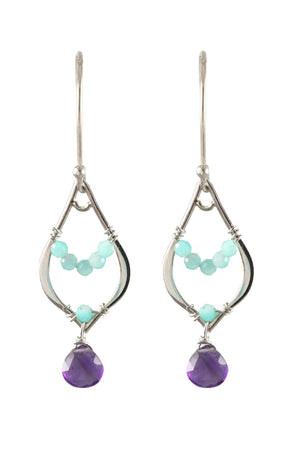 Alicia Van Fleteren Lucky Teardrop Earrings-Earrings-Vixen Collection, Day Spa and Women's Boutique Located in Seattle, Washington