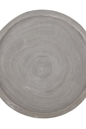 Paulownia + Leather Tray, Grey-Home Decor-Vixen Collection, Day Spa and Women's Boutique Located in Seattle, Washington