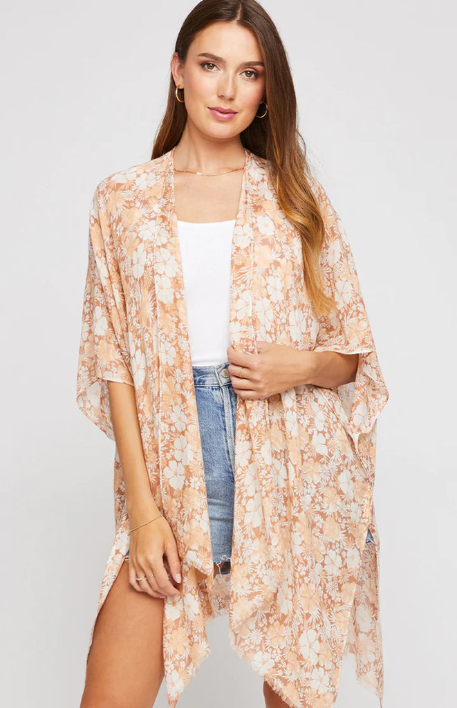 Dawn, Ginger Tropic Floral-Kimonos-Vixen Collection, Day Spa and Women's Boutique Located in Seattle, Washington