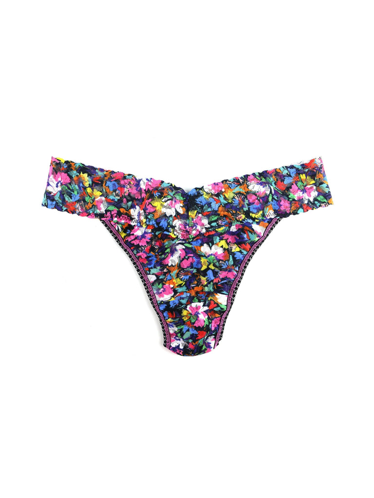 Printed Low Rise Original Thong-Loungewear Bottoms-Vixen Collection, Day Spa and Women's Boutique Located in Seattle, Washington