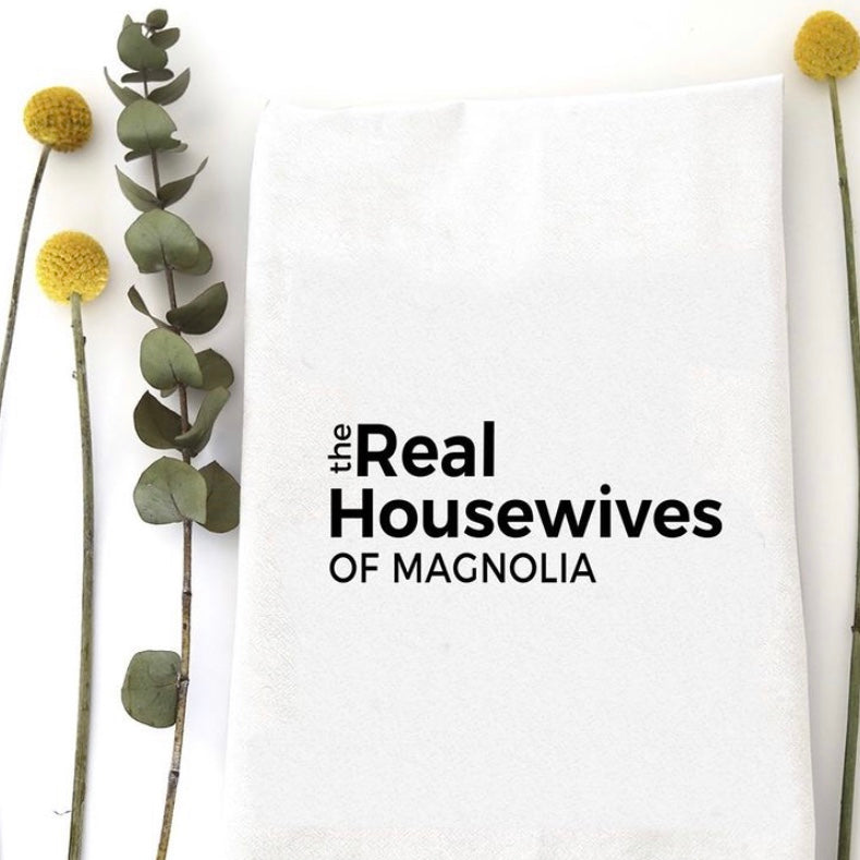 Real Housewives of Magnolia-Tea Towels-Vixen Collection, Day Spa and Women's Boutique Located in Seattle, Washington