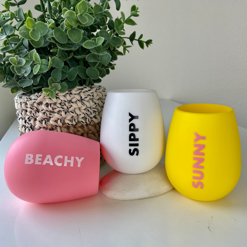 Silicone Beverage Cups-Drinkware-Vixen Collection, Day Spa and Women's Boutique Located in Seattle, Washington