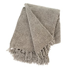 Palisades Chenille Throw, Grey-Throw Blankets-Vixen Collection, Day Spa and Women's Boutique Located in Seattle, Washington