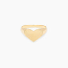 Louise Heart Signet Ring-Rings-Vixen Collection, Day Spa and Women's Boutique Located in Seattle, Washington