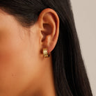 Reed Hoops-Earrings-Vixen Collection, Day Spa and Women's Boutique Located in Seattle, Washington