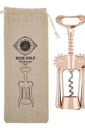 Corkscrew Wine Opener - Rose Gold-Drinkware-Vixen Collection, Day Spa and Women's Boutique Located in Seattle, Washington