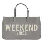 Canvas Tote Bags-Bags + Wallets-Vixen Collection, Day Spa and Women's Boutique Located in Seattle, Washington