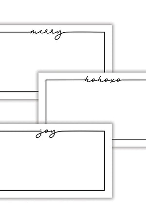 Classic Holiday Place Cards-Home + Gifts-Vixen Collection, Day Spa and Women's Boutique Located in Seattle, Washington