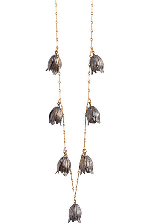 We Dream In Colour Tulip Noir Necklace-Necklaces-Vixen Collection, Day Spa and Women's Boutique Located in Seattle, Washington