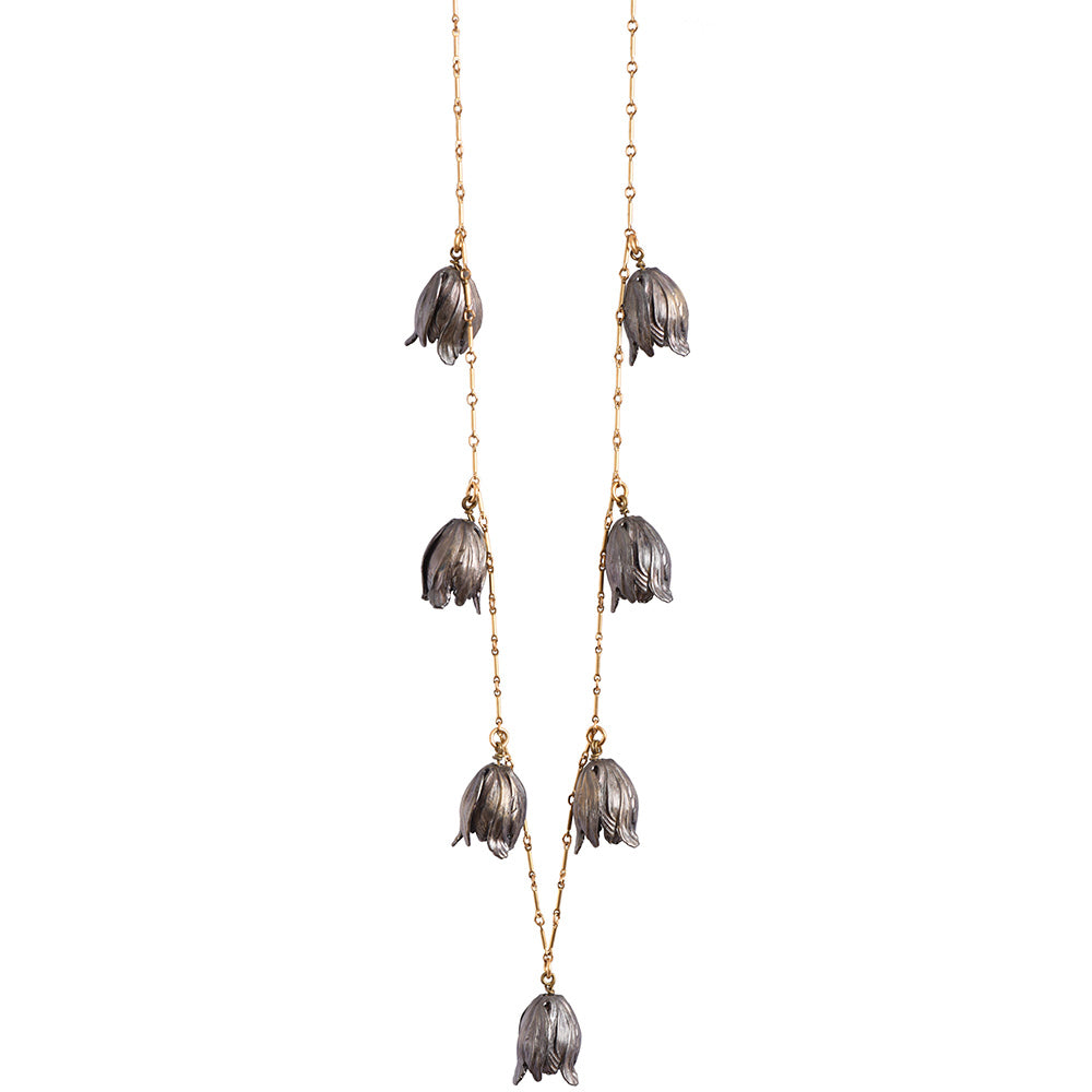 We Dream In Colour Tulip Noir Necklace-Necklaces-Vixen Collection, Day Spa and Women's Boutique Located in Seattle, Washington