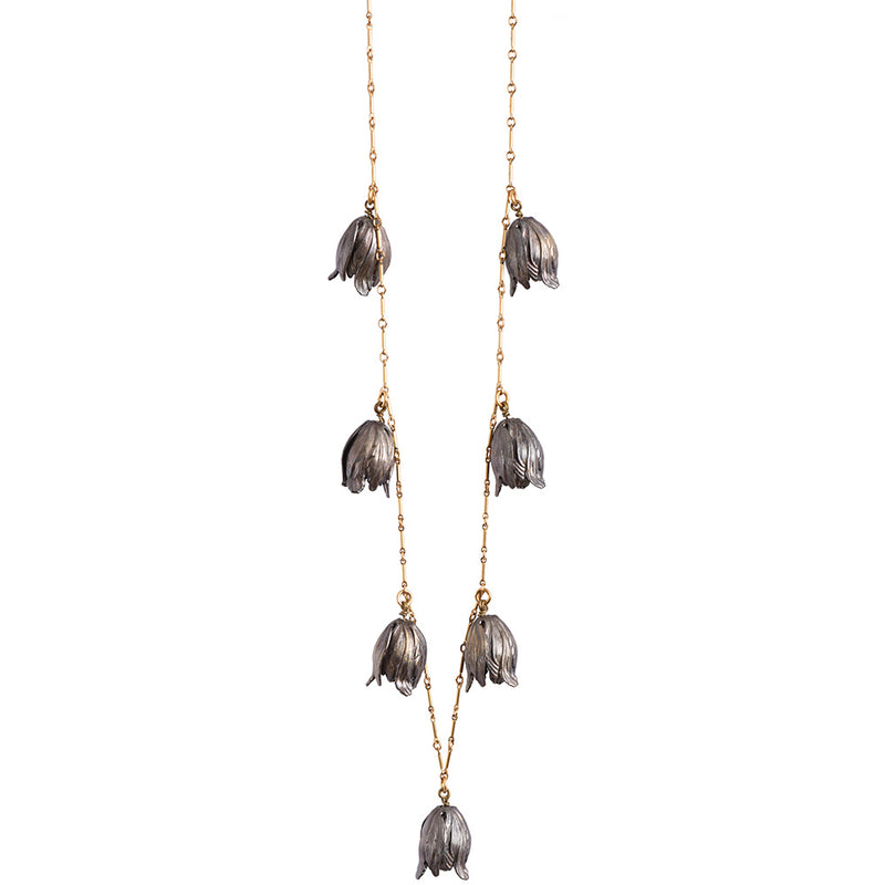 We Dream In Colour Tulip Noir Necklace-Necklaces-Vixen Collection, Day Spa and Women's Boutique Located in Seattle, Washington