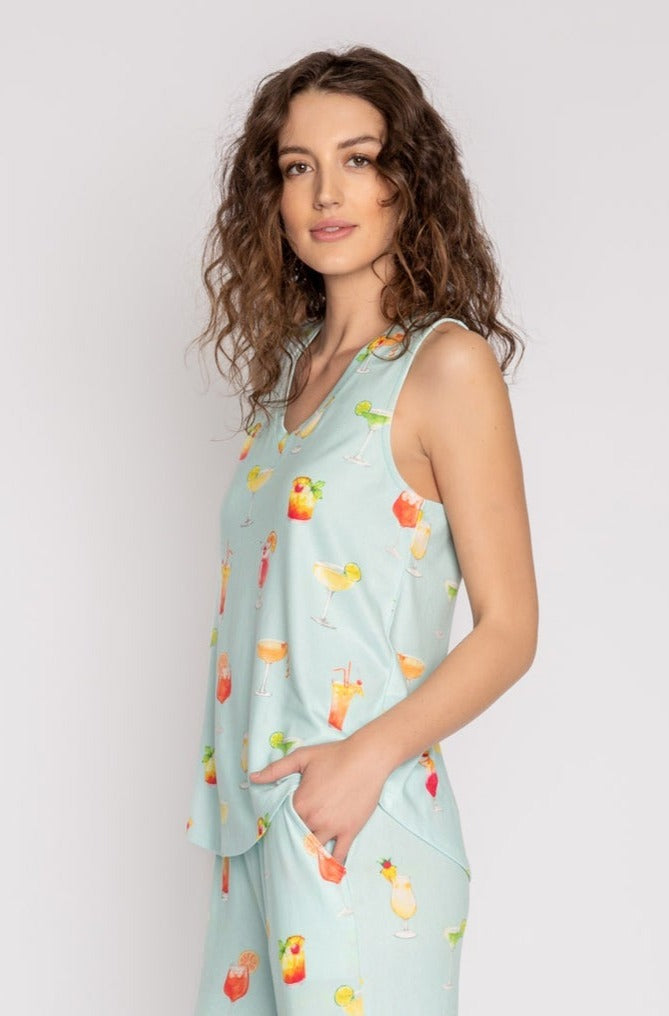 Drink Bout It Tank-Loungewear Tops-Vixen Collection, Day Spa and Women's Boutique Located in Seattle, Washington