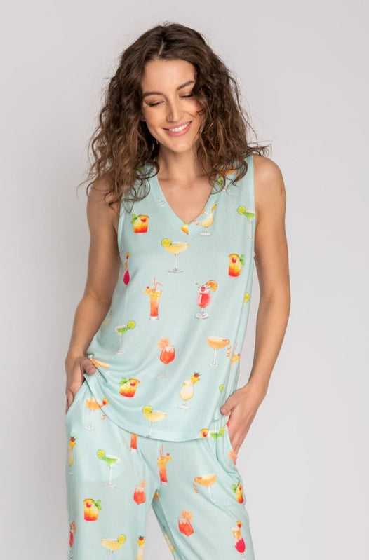 Drink Bout It Tank-Loungewear Tops-Vixen Collection, Day Spa and Women's Boutique Located in Seattle, Washington